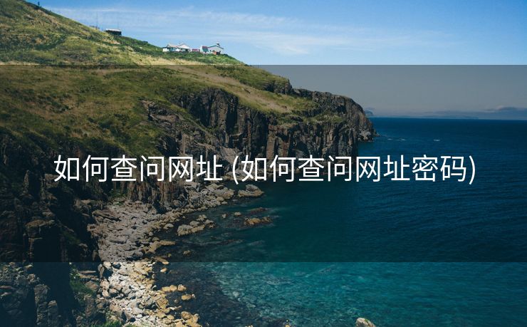 如何查问网址 (如何查问网址密码)