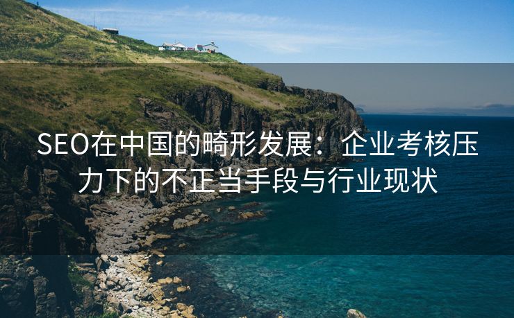 SEO在中国的畸形发展：企业考核压力下的不正当手段与行业现状