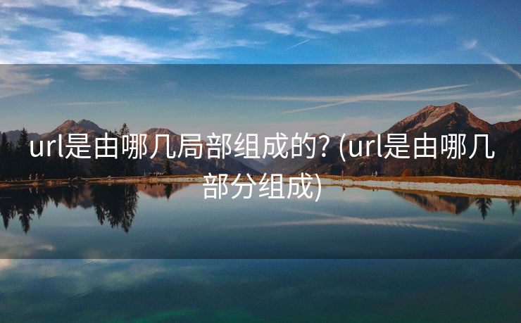 url是由哪几局部组成的? (url是由哪几部分组成)