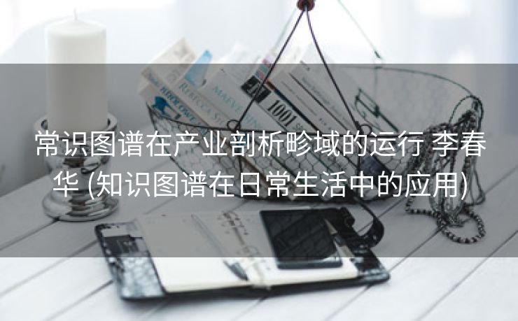 常识图谱在产业剖析畛域的运行 李春华 (知识图谱在日常生活中的应用)
