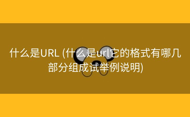 什么是URL (什么是url它的格式有哪几部分组成试举例说明)