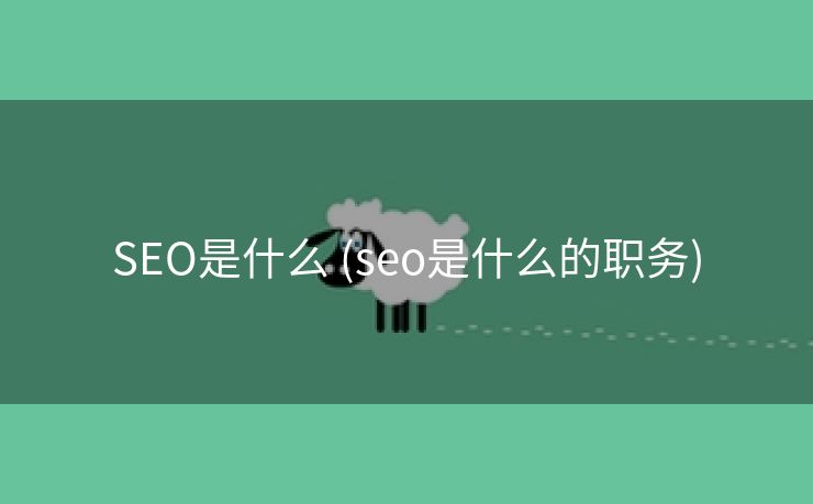 SEO是什么 (seo是什么的职务)