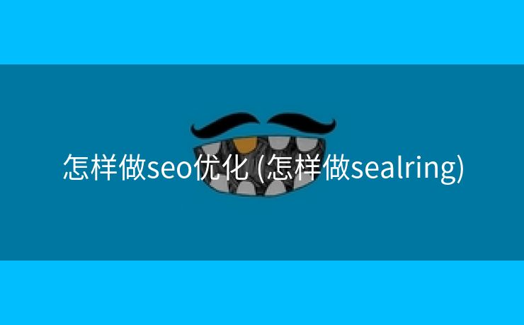 怎样做seo优化 (怎样做sealring)