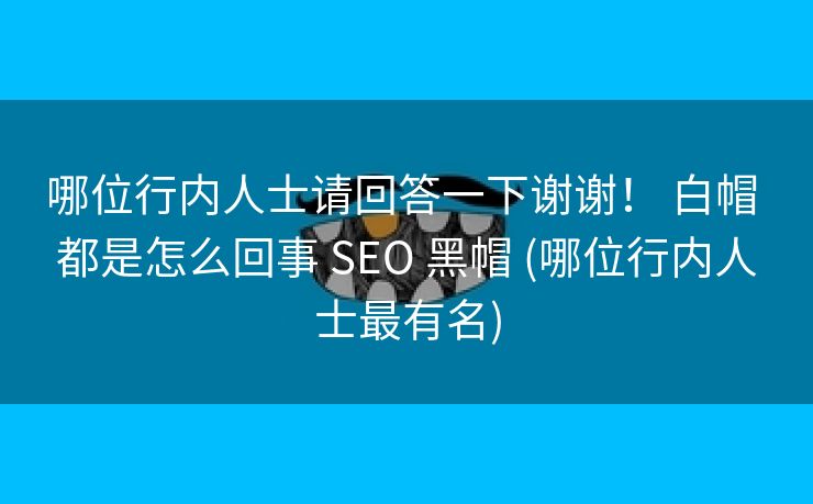 哪位行内人士请回答一下谢谢！ 白帽 都是怎么回事 SEO 黑帽 (哪位行内人士最有名)