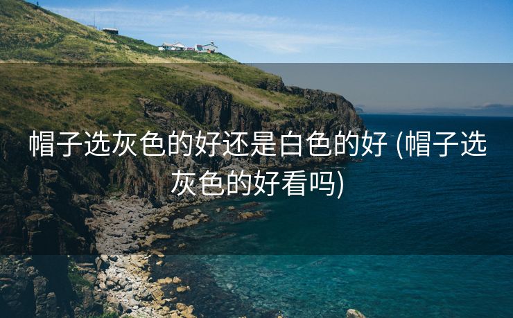 帽子选灰色的好还是白色的好 (帽子选灰色的好看吗)