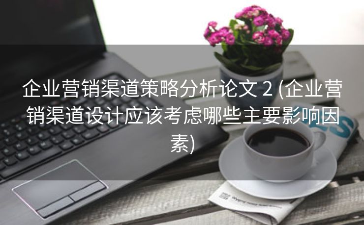企业营销渠道策略分析论文 2 (企业营销渠道设计应该考虑哪些主要影响因素)