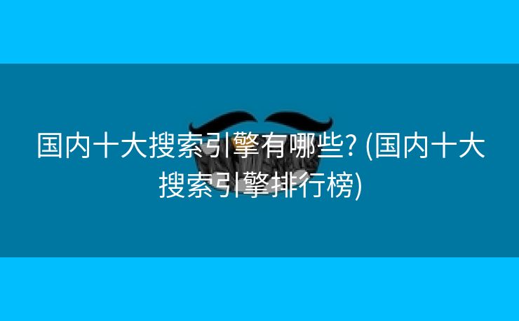 国内十大搜索引擎有哪些? (国内十大搜索引擎排行榜)