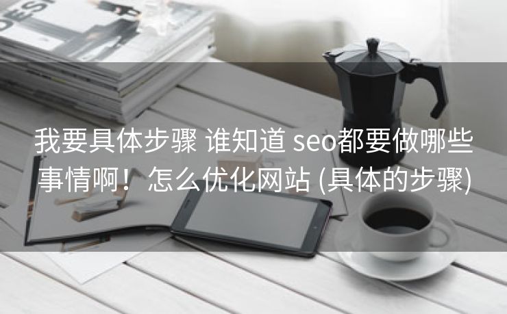 我要具体步骤 谁知道 seo都要做哪些事情啊！怎么优化网站 (具体的步骤)