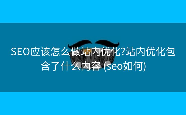 SEO应该怎么做站内优化?站内优化包含了什么内容 (seo如何)