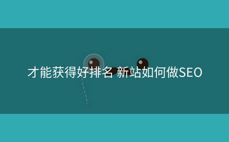 才能获得好排名 新站如何做SEO