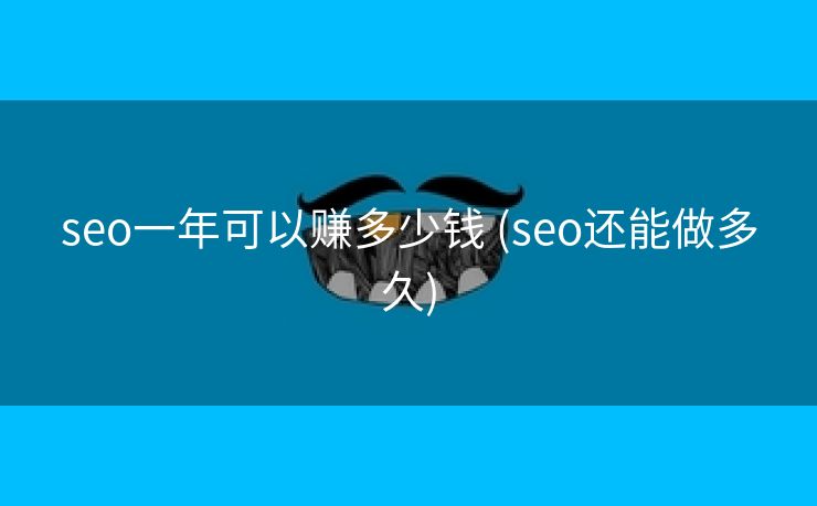 seo一年可以赚多少钱 (seo还能做多久)