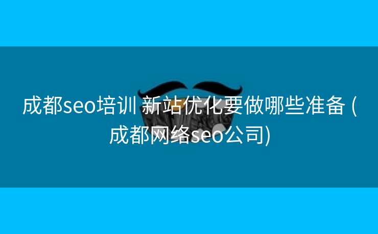 成都seo培训 新站优化要做哪些准备 (成都网络seo公司)