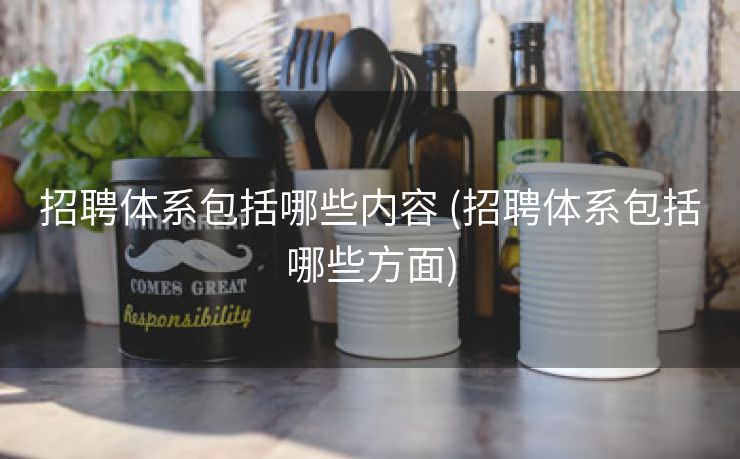 招聘体系包括哪些内容 (招聘体系包括哪些方面)