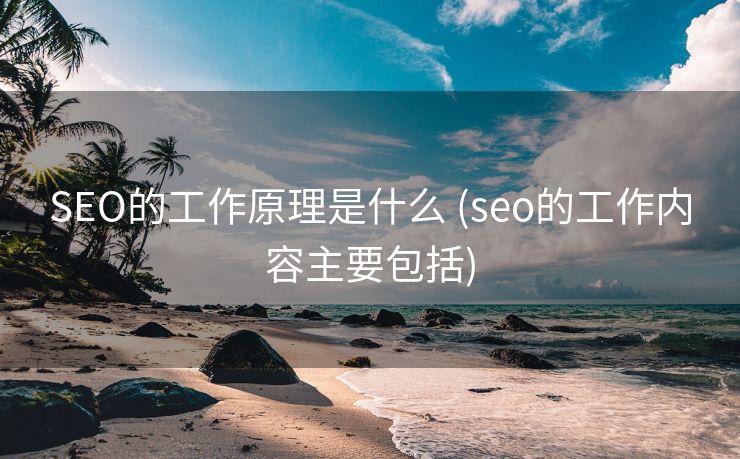 SEO的工作原理是什么 (seo的工作内容主要包括)