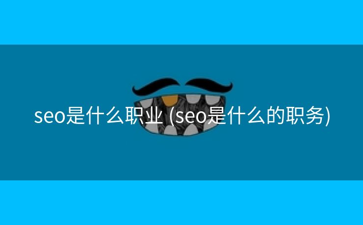 seo是什么职业 (seo是什么的职务)