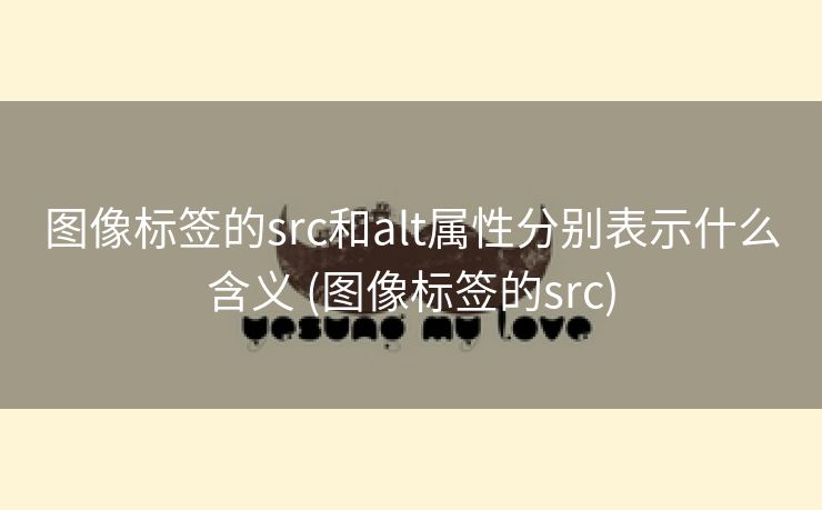 图像标签的src和alt属性分别表示什么含义 (图像标签的src)