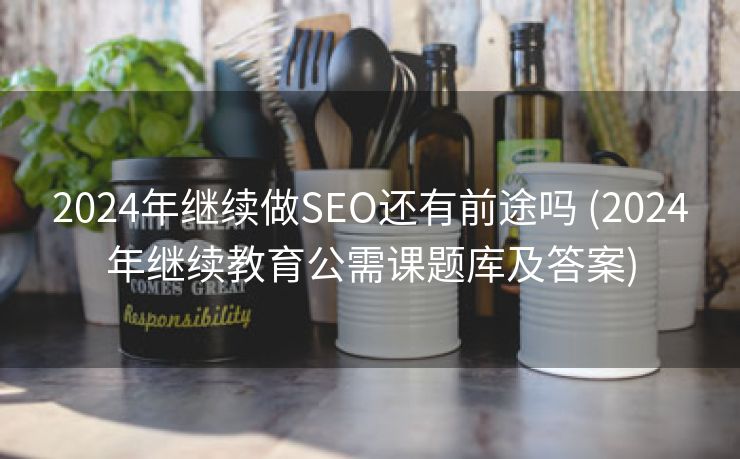 2024年继续做SEO还有前途吗 (2024年继续教育公需课题库及答案)