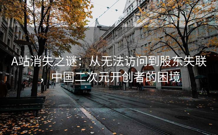 A站消失之谜：从无法访问到股东失联，中国二次元开创者的困境