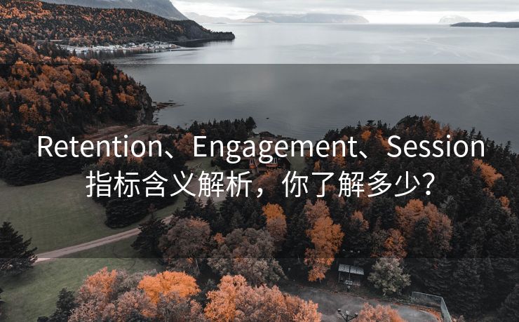 Retention、Engagement、Session指标含义解析，你了解多少？