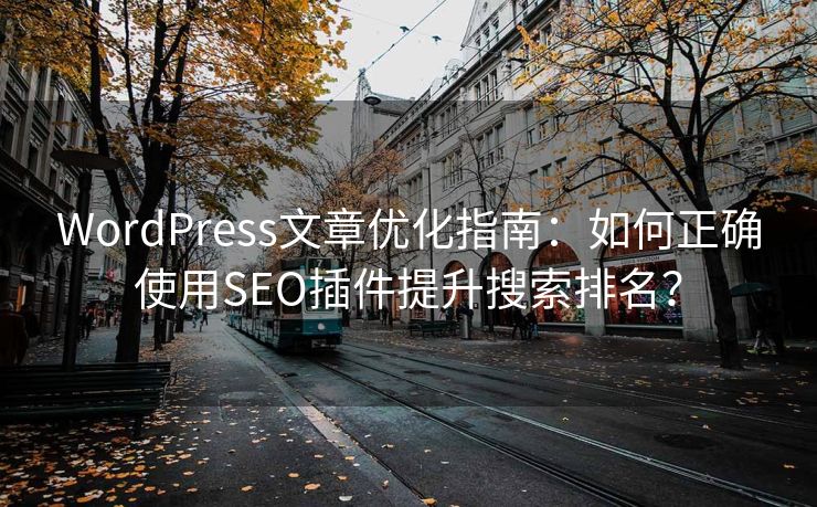 WordPress文章优化指南：如何正确使用SEO插件提升搜索排名？